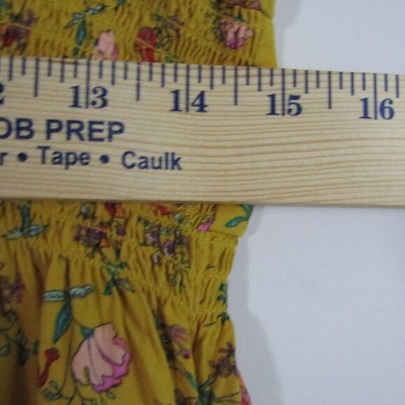 Matilda Jane Dress Medium Yellow Floral Fantasy Fancy Romantic Boho Cottage - Picture 12 of 14